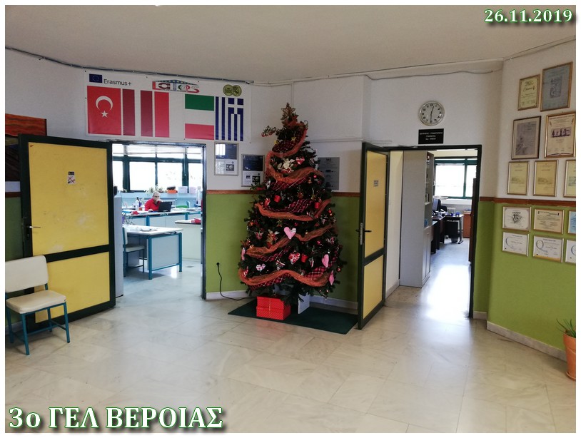 3o Gel Veroias Christmas tree 26 11 2019