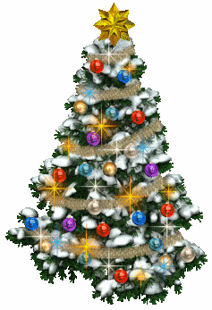 animated christmas tree image